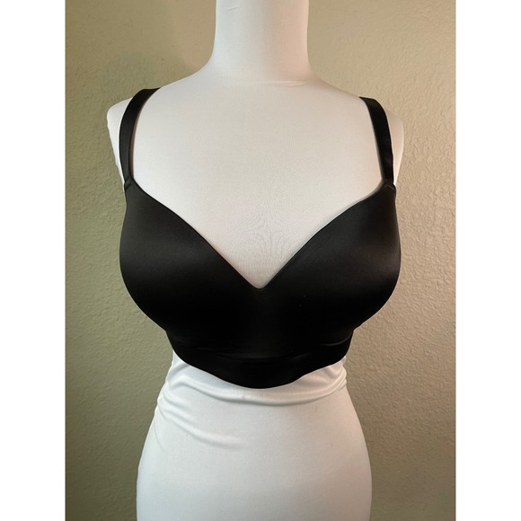 Soma Black Enbliss Lace Wireless Longline Bra 36DD - Picture 1 of 3